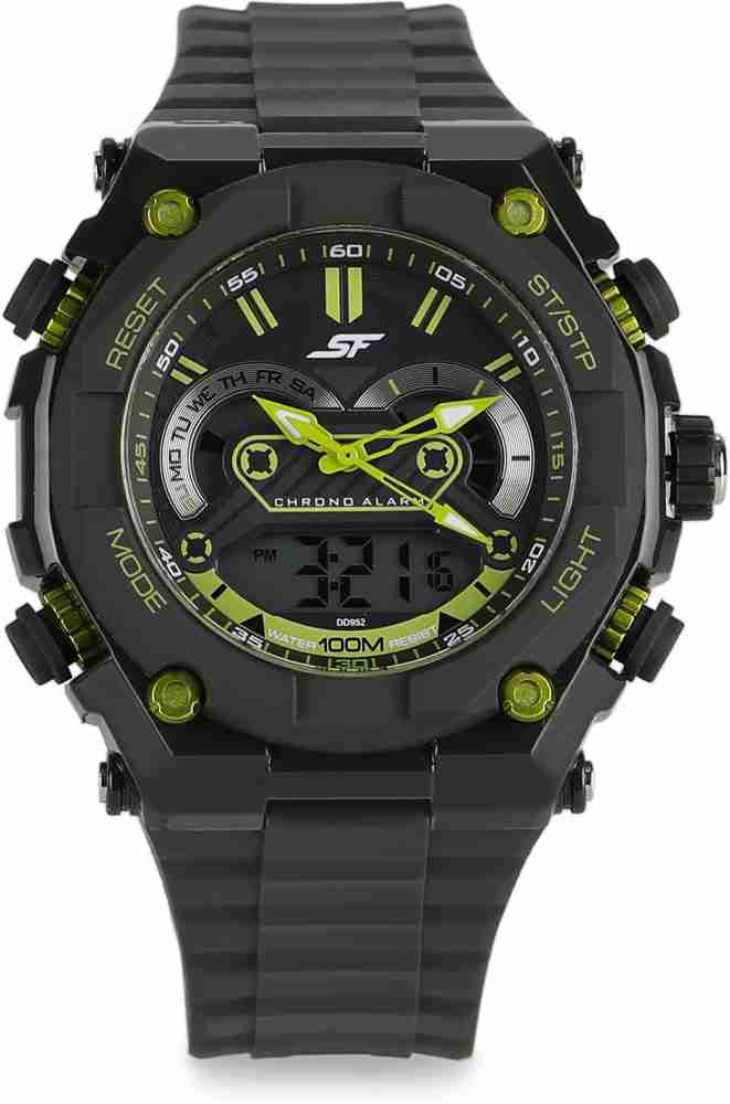 Sonata watch analog outlet digital