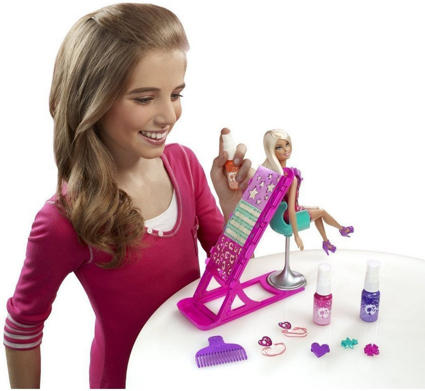 Barbie hair online dye set