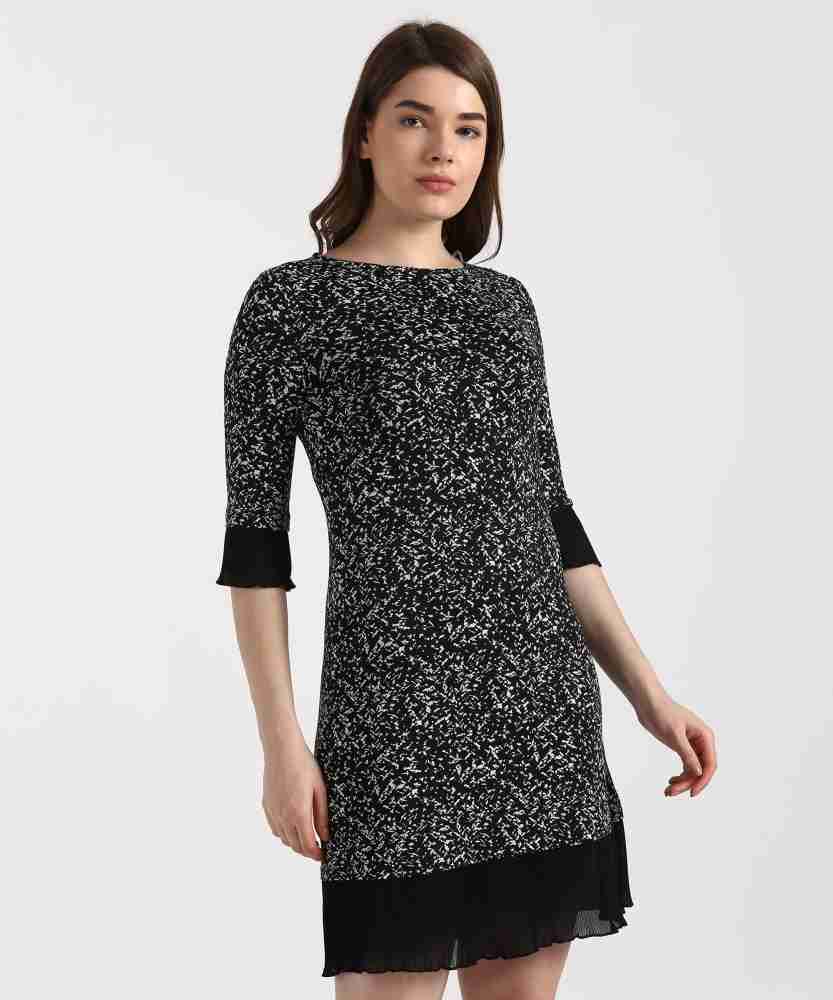 Marks and spencer black shift outlet dress