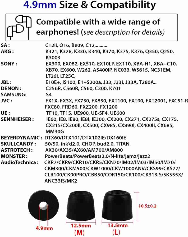 T400 eartips hotsell