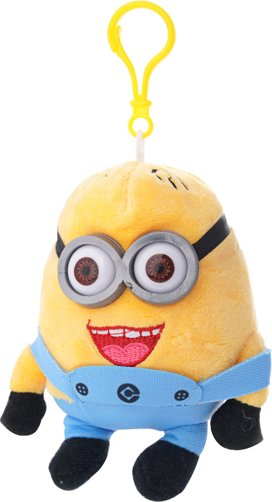Three Shades Minion Teddy Keychain Can Also be Used As Car Rear