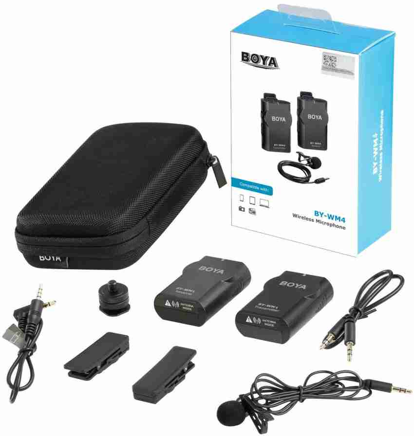 BOYA BY WM4 Universal Lavalier Wireless Microphone BOYA