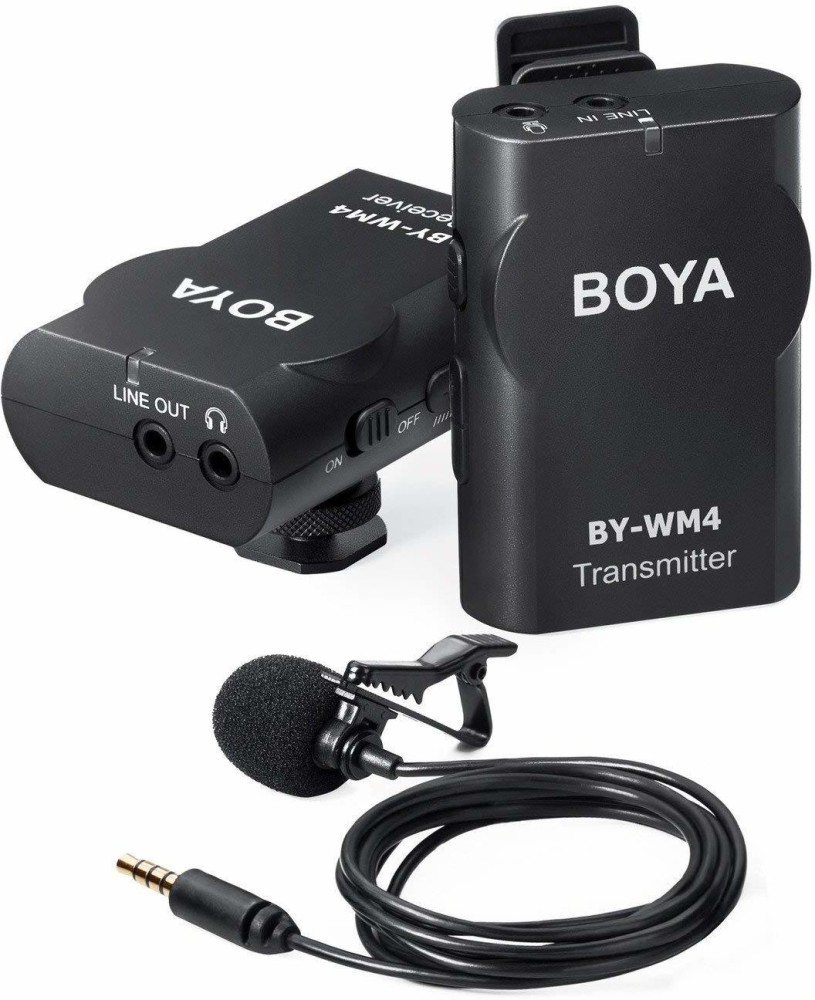 BOYA BY WM4 Universal Lavalier Wireless Microphone BOYA