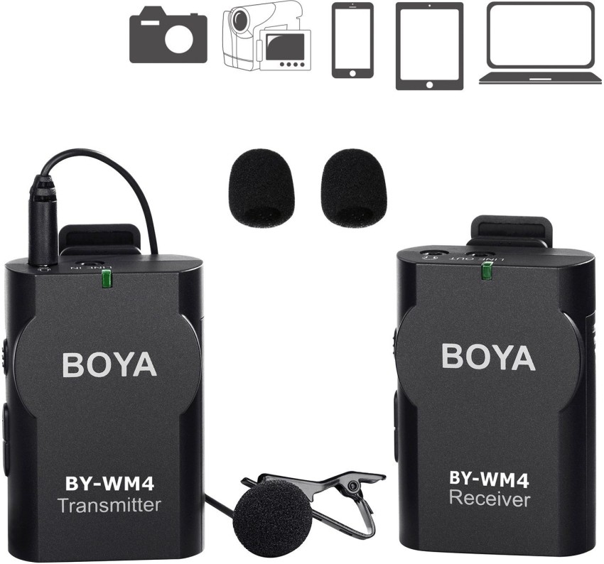 BOYA BY WM4 Universal Lavalier Wireless Microphone BOYA