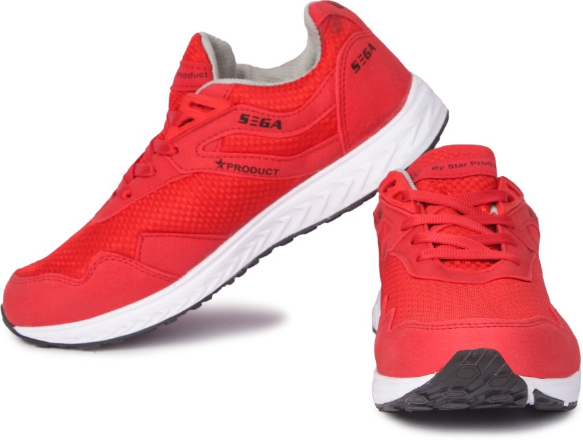 Sega shoes clearance red colour