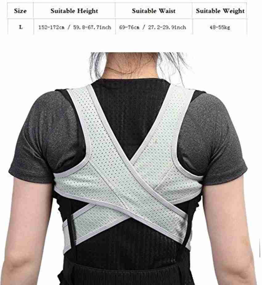 Nucarture Back Posture Corrector Clavicle Humpback Correction Belt brace  Back Posture Corrector - Buy Nucarture Back Posture Corrector Clavicle Humpback  Correction Belt brace Back Posture Corrector Online at Best Prices in India  