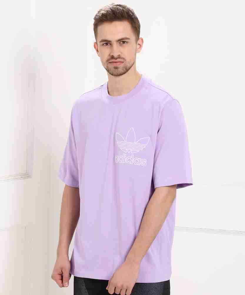 ADIDAS Real Madrid Printed Men Round Neck Purple T-Shirt - Buy White ADIDAS Real  Madrid Printed Men Round Neck Purple T-Shirt Online at Best Prices in India