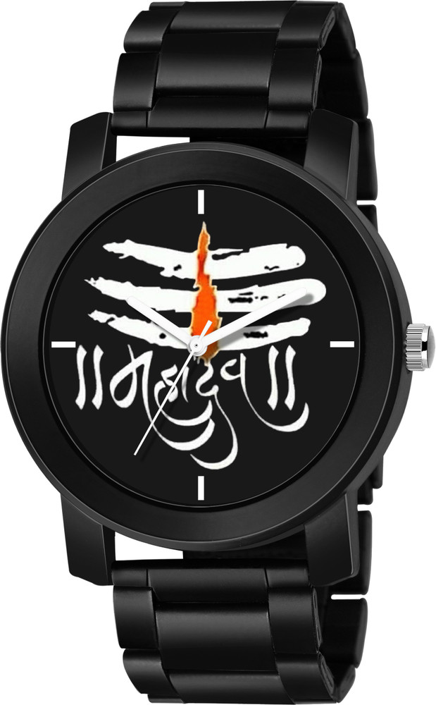 SWADESI STUFF Black Metal Strap Luxury watch Series Analog Watch For Men Buy SWADESI STUFF Black Metal Strap Luxury watch Series Analog Watch For Men Black Color MAHADEV LORD