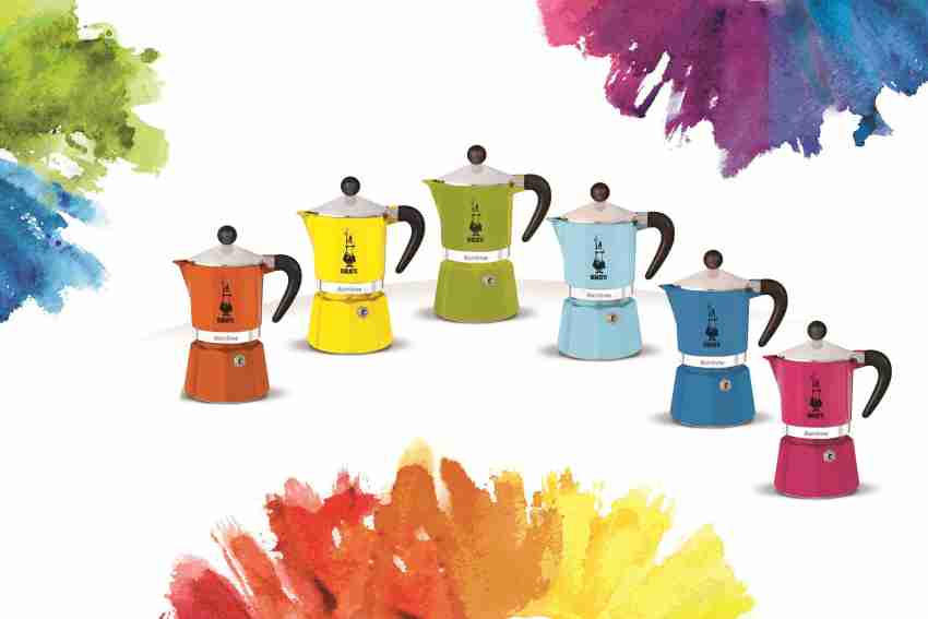 Bialetti moka pot discount rainbow 3 cup