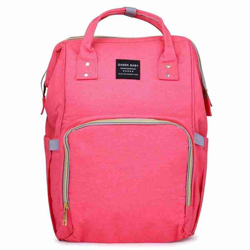 Designer pink diaper bags deals