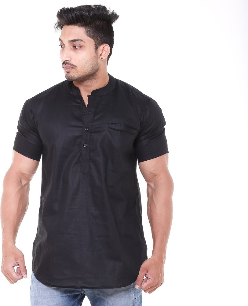 Short kurta hotsell for mens flipkart