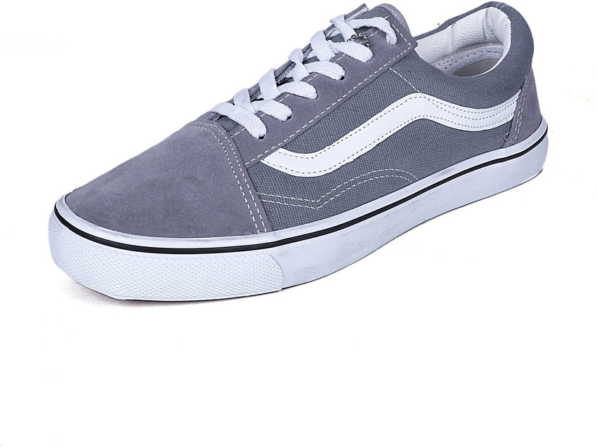 Old school vans grey 2025