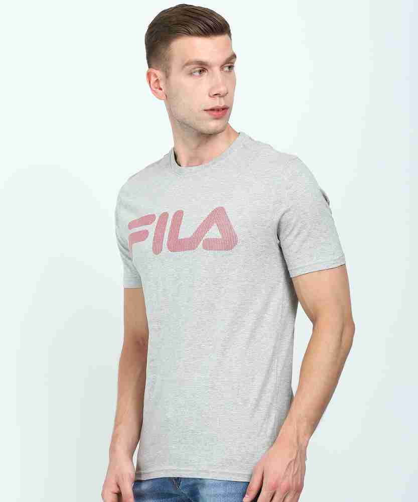 Fila grey crew cheap neck