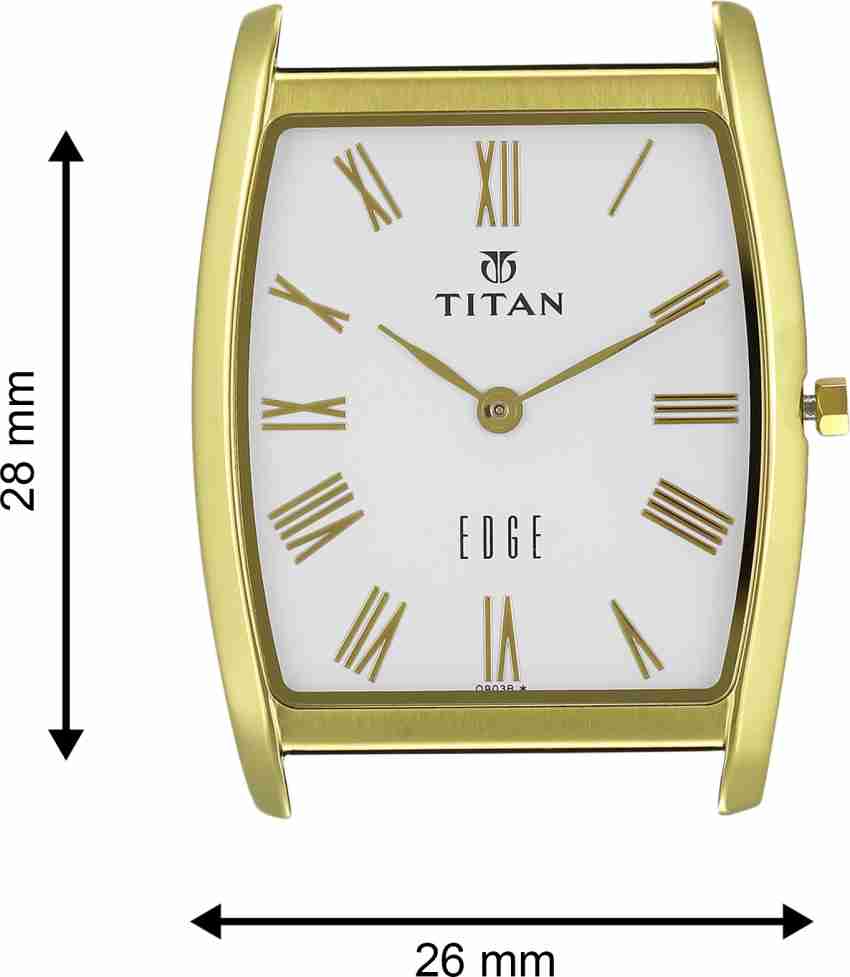 Titan edge roman on sale dial