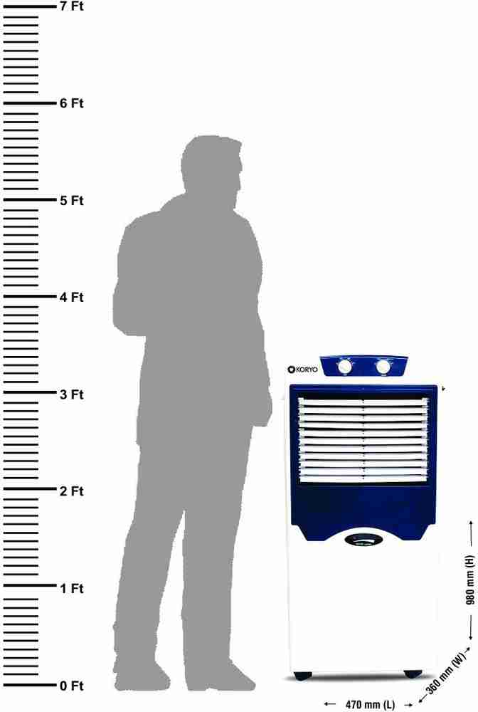 Koryo personal top air cooler
