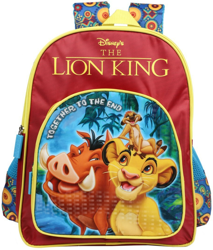 Lion king shop school bag