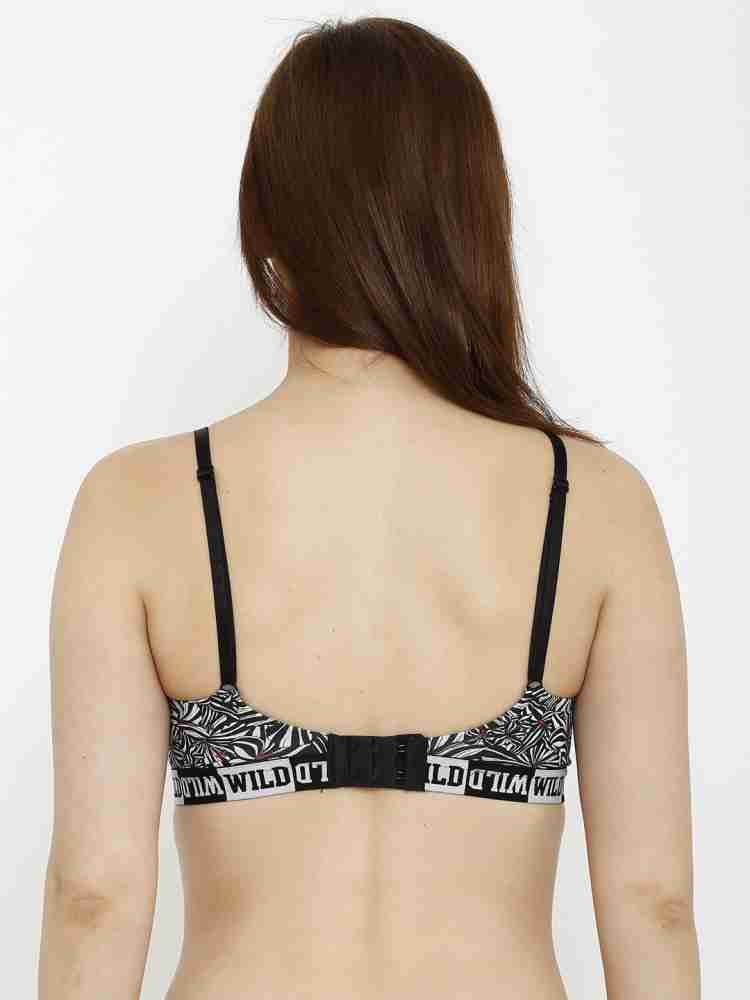 Candyskin X MTV Zebra Printed Underwired Lightly Padded T-Shirt Bra