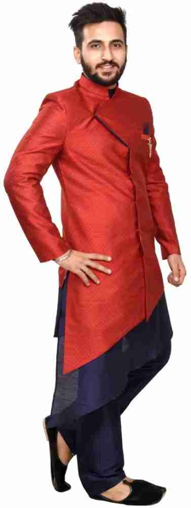 SG RAJASAHAB Men Kurta Pant Ethnic Jacket Set Buy SG RAJASAHAB