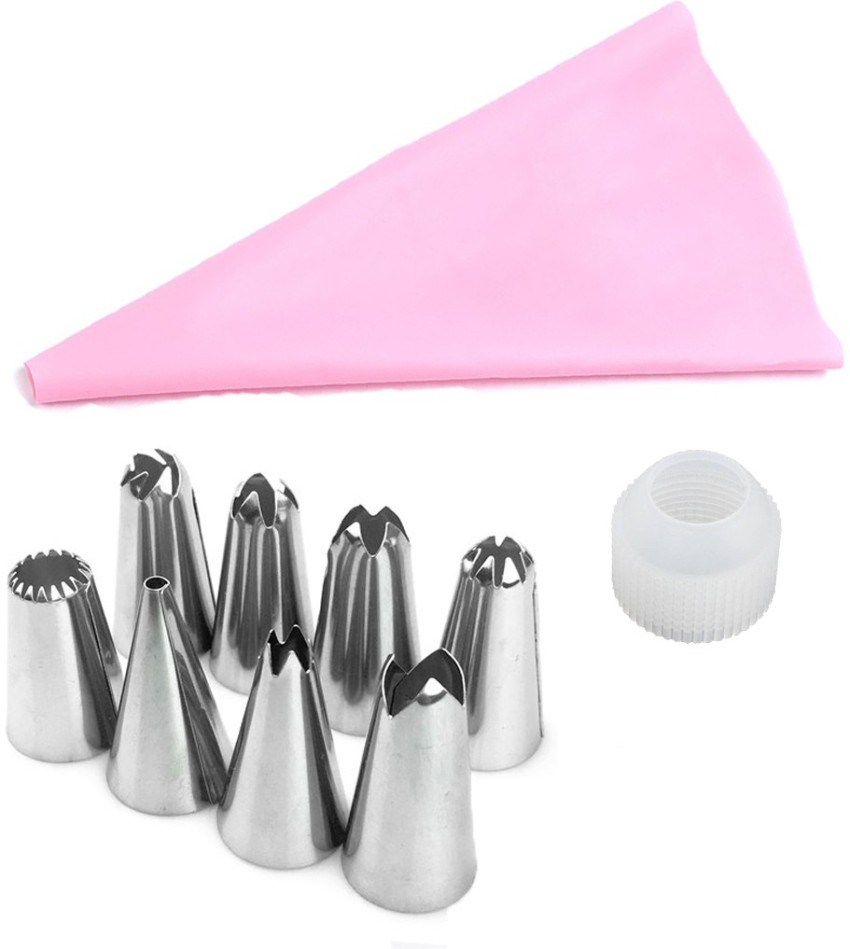 Piping bag best sale with nozzle flipkart