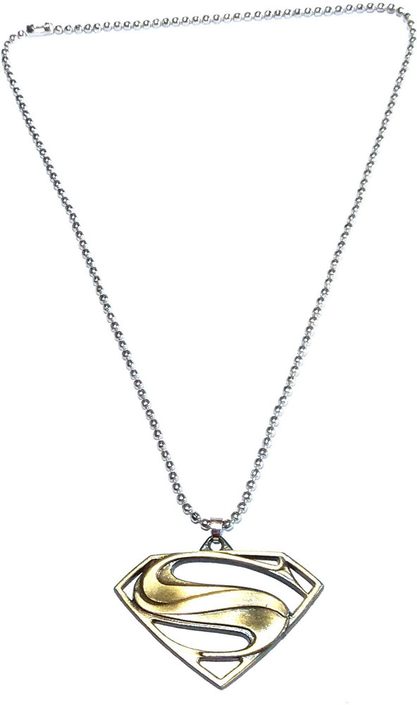 Superman locket with chain new arrivals