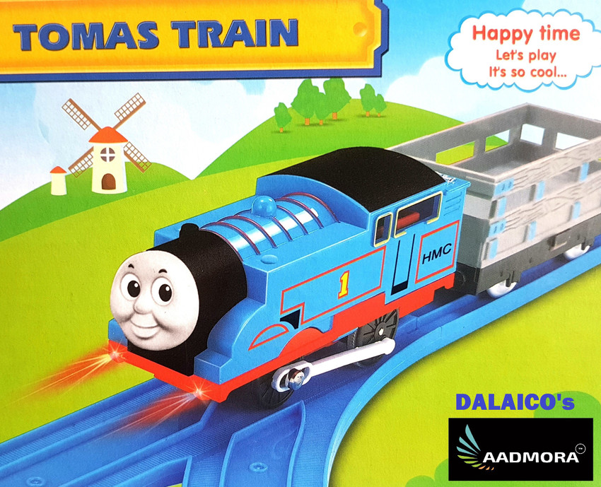 Plastic top thomas trains