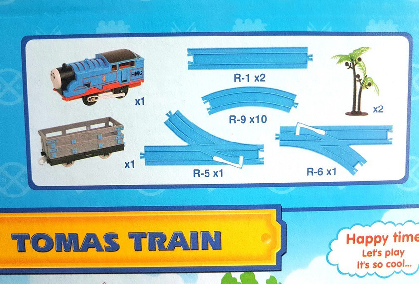 Thomas the sales train tracks plastic