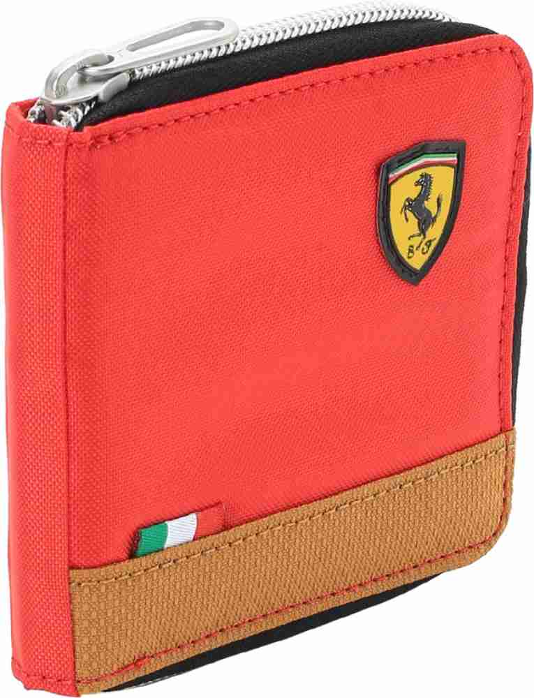 Puma ferrari red store wallet