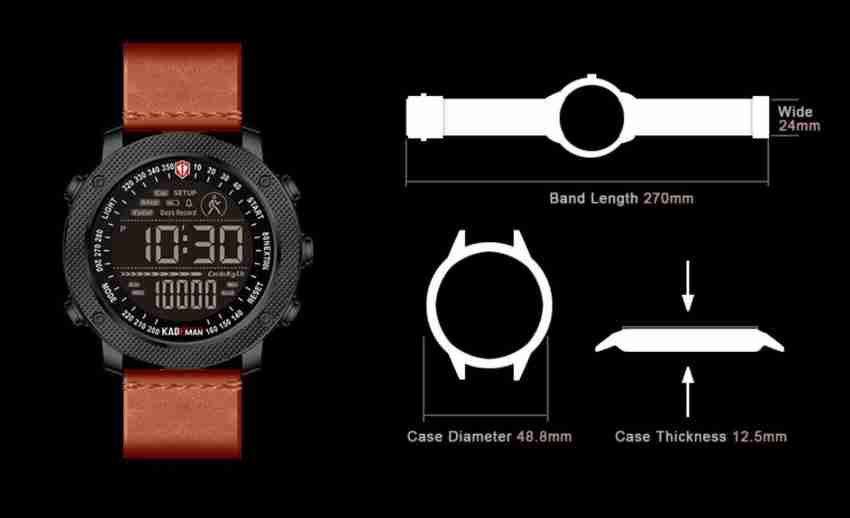 Kademan watches outlet flipkart