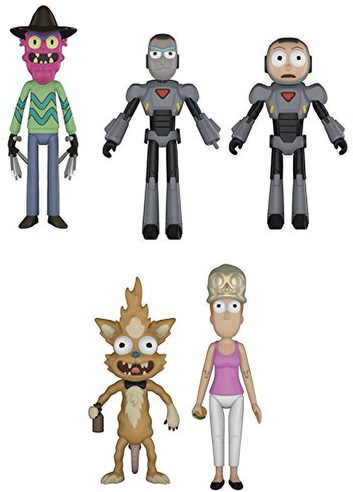 Rick and morty store minifigures