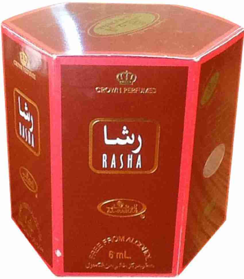 AL REHAB Rasha Floral Attar 6 ml Pack of 6 For Men Women