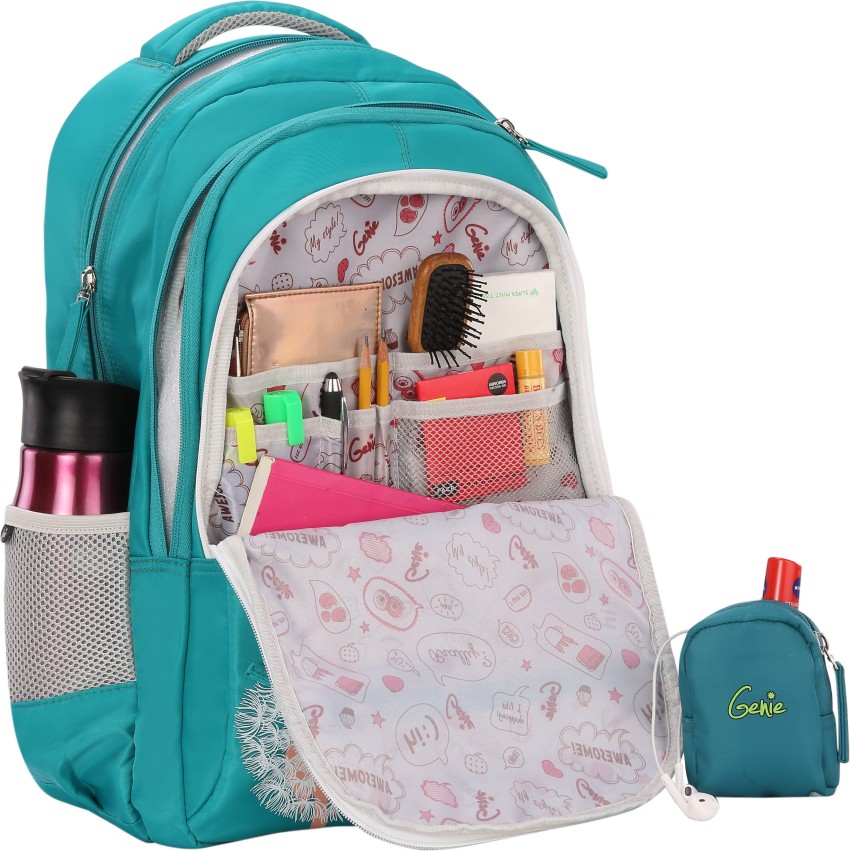 Genie Medium 24 L Laptop Backpack School Bags for Girls 24 litres |  Dealsmagnet.com
