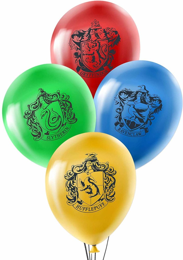 Mc Sid Razz Printed Harry Potter Hogwarts Houses Balloons Balloon - Balloon  