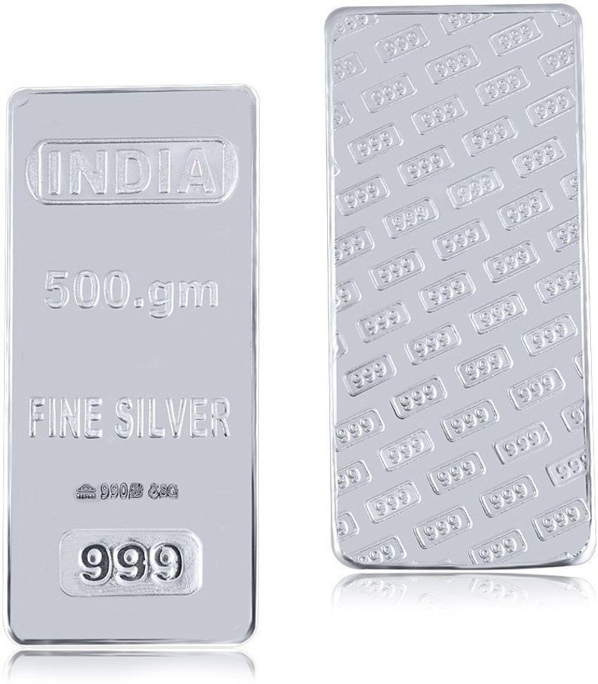Senco Gold Silver Solid Bar S 999 500 g Silver Bar Price in India Buy Senco Gold Silver Solid Bar S 999 500 g Silver Bar Online at Best Prices in India Flipkart