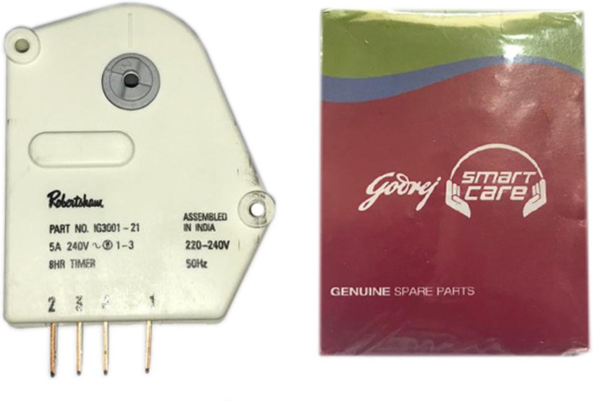 Godrej eon refrigerator shop defrost timer price