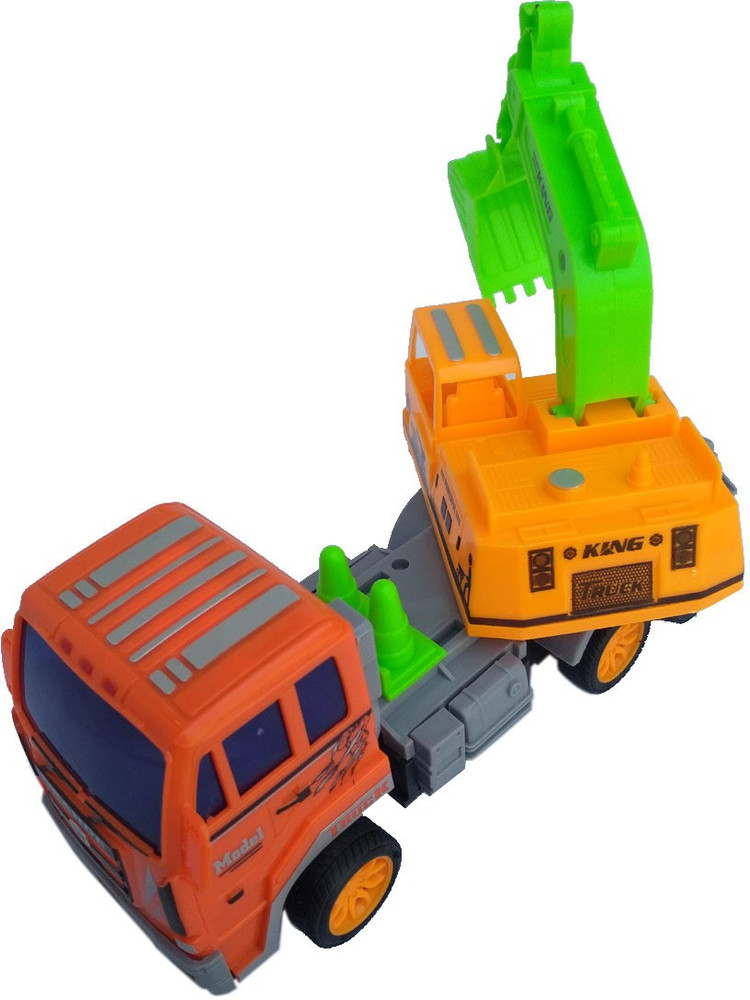 HALO NATION Remote Control JCB Truck Construction Toy with