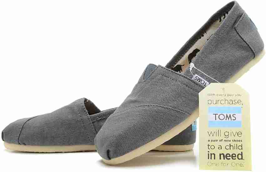 Toms on sale ash grey