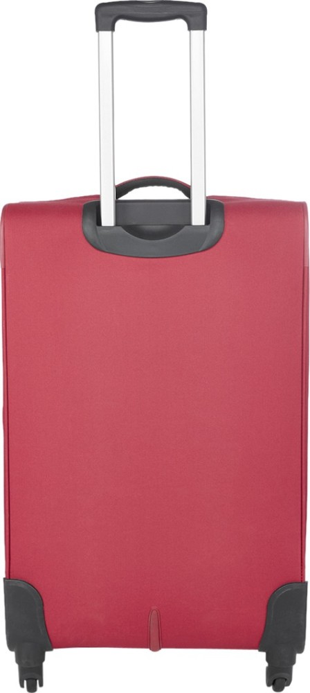 FLY Turbo 65 cms Soft Trolley Bag Check-in Suitcase - 26 inch Red - Price  in India