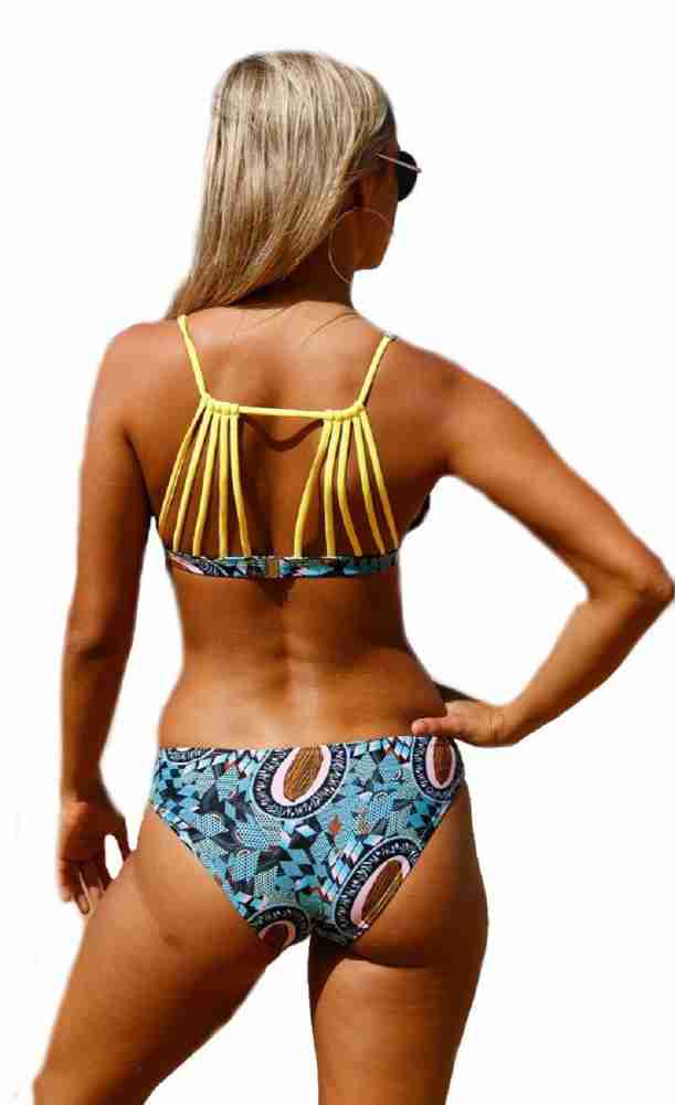 Kaamastra Blue Hot Bikini Swimsuit For Women Floral Print Women Swimsuit - Buy  Kaamastra Blue Hot Bikini Swimsuit For Women Floral Print Women Swimsuit  Online at Best Prices in India