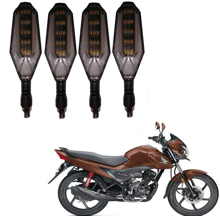 RWT Front Side Rear LED Indicator Light for Honda Livo Price in