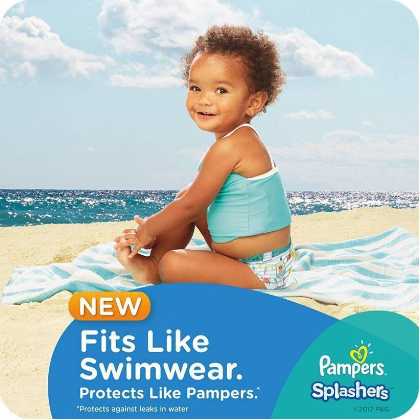 Pampers Splashers Baby Swim Pants 37000505792  Size 3 4  24 Pants   Amazonin Clothing  Accessories