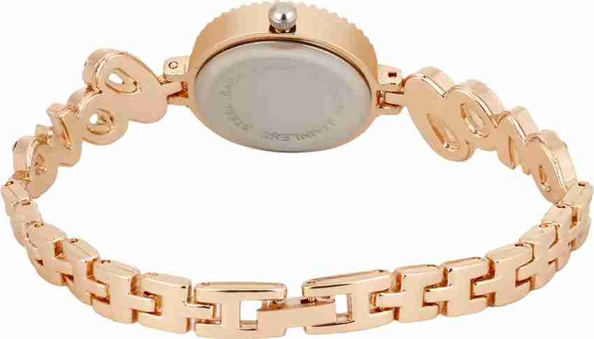 Skylofts Cute Love Style Gold Plated Watches for Girls Birthday Gifts for girlfriend Women watches Analog Watch For Women Buy Skylofts Cute Love Style Gold Plated Watches for Girls Birthday