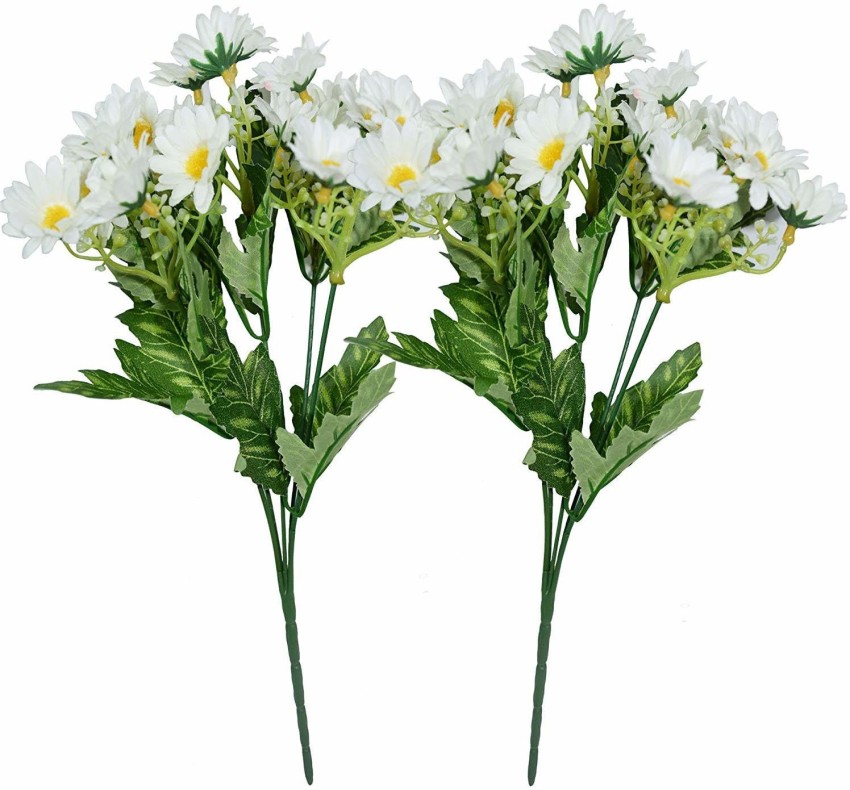 Artificial White Daisy Stem