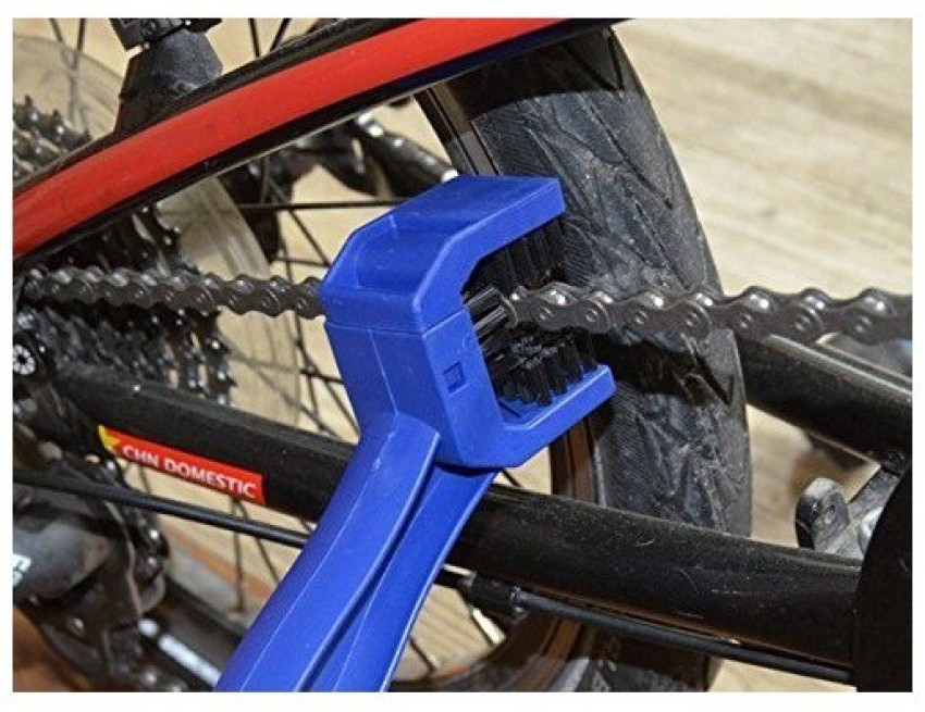  Motorcycle Chain Cleaner Brush Kit - Bike Chain