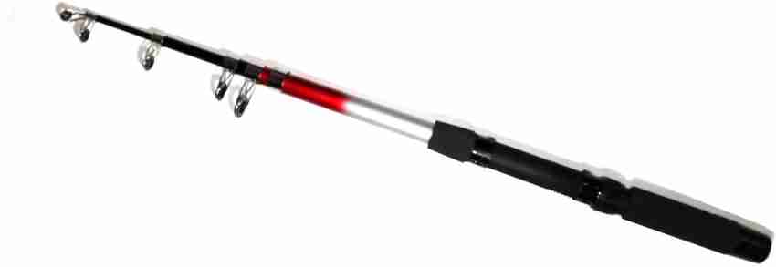 Styleicone 240MTR 8ft Telescopic Fishing Rod 2.4MTR SD336 Red