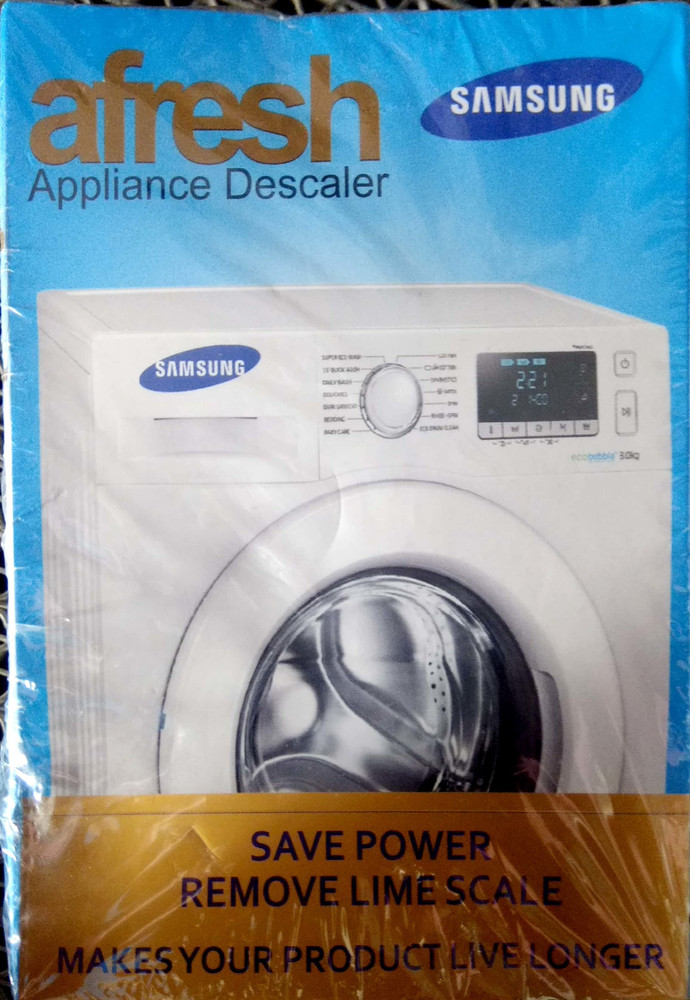Samsung descaling powder for top load washing machine discount