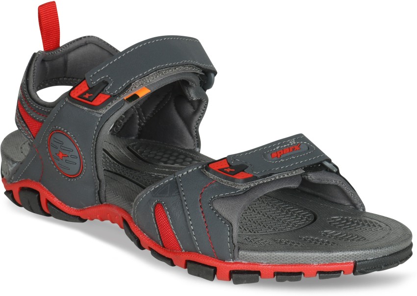 Sparx SS 491 Men Grey Red Sports Sandals Buy Sparx SS 491 Men