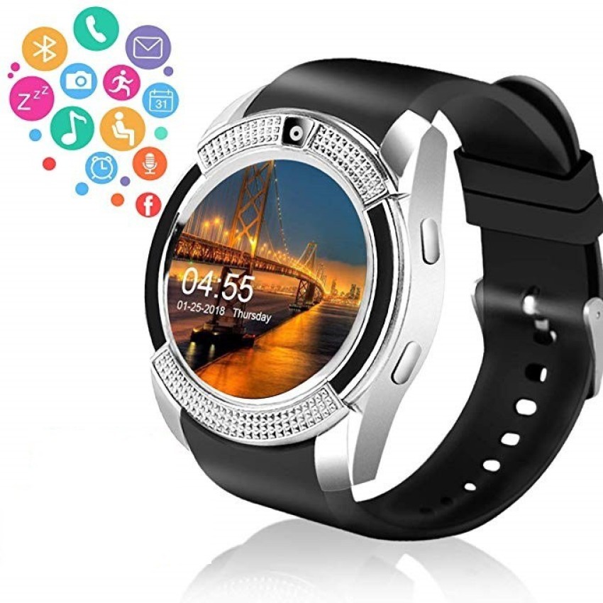 V8 sale stylish smartwatch