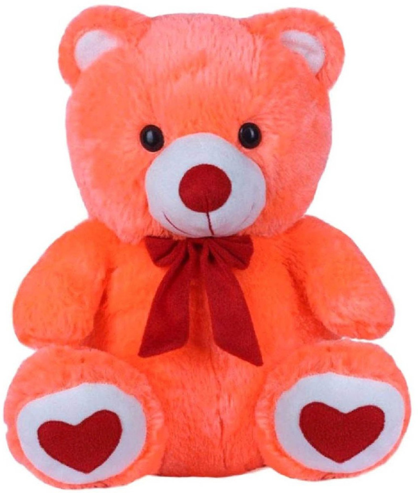 Crispy toys Soft Stuffed Orange Color Teddy Bear 45cm 16 inch