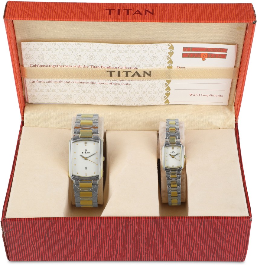 Titan bandhan 2025 watch set