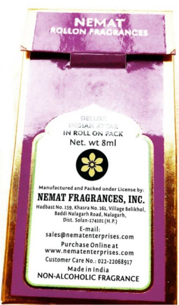 NEMAT HAYATI ATTAR 8 ML Floral Attar 8 ML Pack of 2 Floral Attar